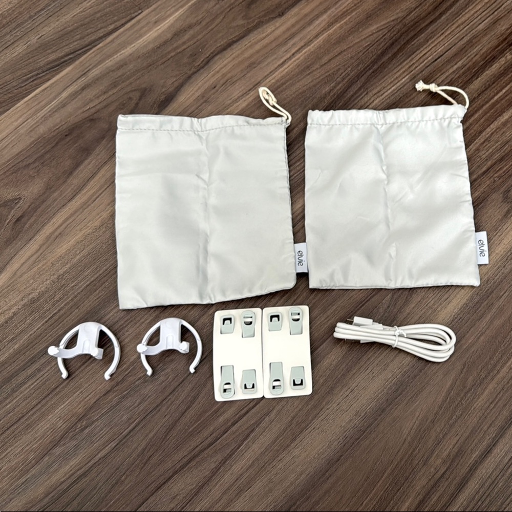 Original Elvie hands free pump accessories